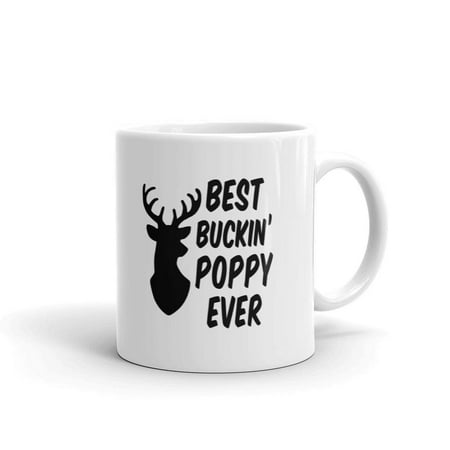 Best Buckin' Poppy Ever Deer Coffee Tea Ceramic Mug Office Work Cup Gift 11