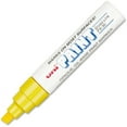 thumbnail image 2 of uni-ball® uni Paint Oil-Base Marker, Broad, White Barrel, Yellow Ink, 2 of 2