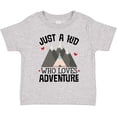 thumbnail image 3 of Inktastic Just a Kid Who Loves Adventure Boys or Girls Toddler T-Shirt, 3 of 5