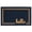 Navy Border Hello, variant on mDesign Entryway Doormat with Natural Fibers Decorative Script - Natural/Navy