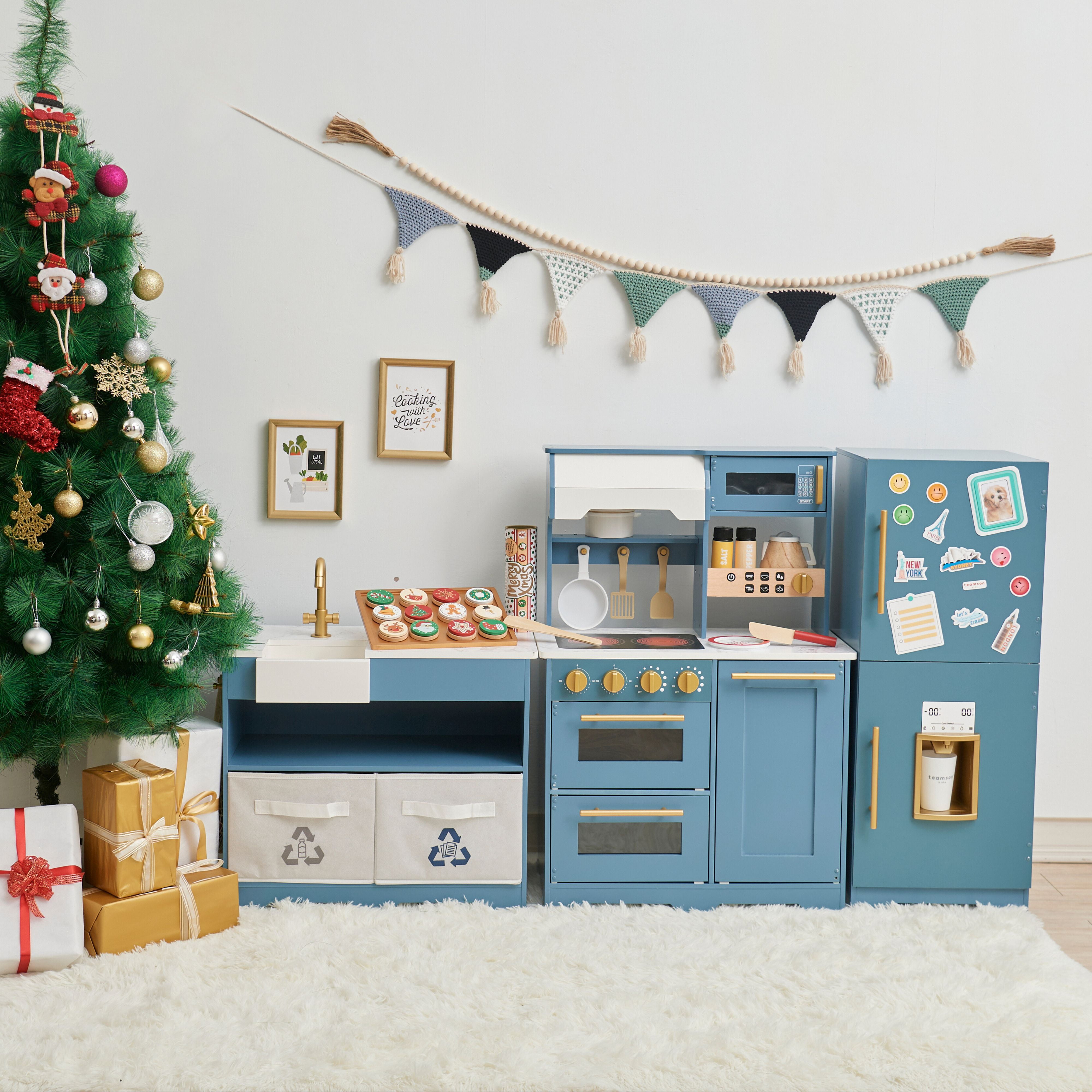 Sato インテリア コレクション レア ドーム kitchentimer Amazon.com: Delta Children Gourmet All-in-One Corner Play Kitchen