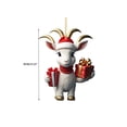 thumbnail image 3 of Bouanq Christmas Decorations Xmas Tree Ornaments 2024 Christmas Cute Sheep As A Decorative Gift For Family Christmas Christmas Gifts on Clearance, 3 of 3