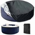 thumbnail image 1 of Housse de Protection pour Piscine Ou spa, Pare-Soleil Rond pour spa Extérieur, Housse Imperméable et Antipoussière, 1 of 5
