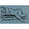 thumbnail image 3 of Alexej von Jawlensky 14x11 Black Modern Framed Museum Art Print Titled - Lying Female Act with Closed Eyes (Approx. 1912), 3 of 5