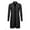 Black, variant on Women's Casual Viscose Knit Open Front Long-Line Cardigan
