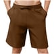 thumbnail image 1 of Pantalones Cortos de la Cintura Elástica con Bolsillos de la Moda Casual, Al Aire Libre Primavera Verano Pantalones Cortos para Hombres, 1 of 9