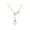 Rose gold, variant on Stainless steel 18K Gold Plated Anchor Infinity Y Shaped Lariat Style Necklace 18inch For Women