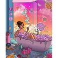 thumbnail image 2 of Cuadros Decorativos 5D Kit Rhinestone Ocio Mujer Full Round Drill Diamond Painting (B5980) Likrtyny embutido en tela, 2 of 9