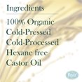 thumbnail image 2 of Organic Castor Oil - 32 Oz. - Cold Pressed! Hexane Free! Castor Oil for Hair, Eyelashes, Eyebrows, Skin, Eliminations, and Many More! - Exclusive Palma Christos® Brand by Baar, 2 of 5