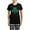 With Checker Pant, variant on CafePress - Shamrock Of Shamrocks Women's Dark Pajamas - Women's Short Sleeve Print T-Shirt and Pants Dark Cotton Pajama Set