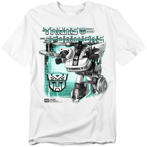 Transformers 40Th Anniversary T-Shirt Jazz Box Unisex Graphic Tee for Men & Women