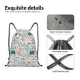 thumbnail image 4 of Saiise Back To School Pattern Sports Drawstring Backpack - String Swim Gym Bag with Wet Proof Pocket for Women&Men-Small, 4 of 6