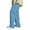 Sky Blue, variant on Krdevn Boy's Wide Leg Sweatpants Athletic Baggy Pants Elastic Waist Long Cargo Pants Joggers Trousers for Kids,Size:11-12 Years
