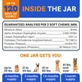thumbnail image 7 of Bark&Spark Probiotic Chews for Dogs - Digestive Enzymes, Diarrhea & Upset Stomach Relief - Gut Health, Itchy Skin, Prebiotic, Bacon (120 ct), 7 of 7