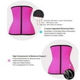 thumbnail image 3 of Ecqkame Womens Underbust Waist Training Corset Bustier Women Full Body Shaper Bodysuit Firm Control Shapewear Lifter Corset Shapewear Red XL, 3 of 4