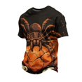 thumbnail image 2 of HAJWOH Mens Halloween Comfortable Crew Neck Short Sleeve Graphic T-Shirts Great for Halloween Costume Parties, 2 of 5