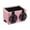 Pink#2, variant on Multifunctional Car Armrest Storage Box with Foldable Cup Holders, Leather Organizer for Vehicles, 7.5x5.5 Inch Console Organizer with Drink Holder