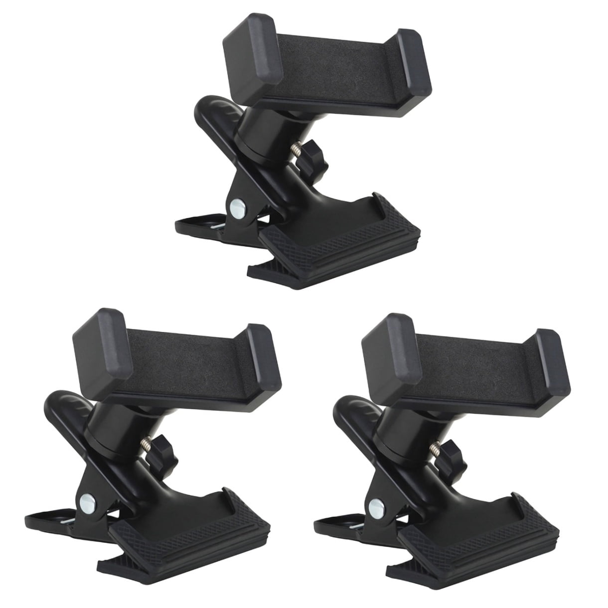 SOPOTUTU Guitar Phone Supporting Bracket Black for Live Streaming and Recording