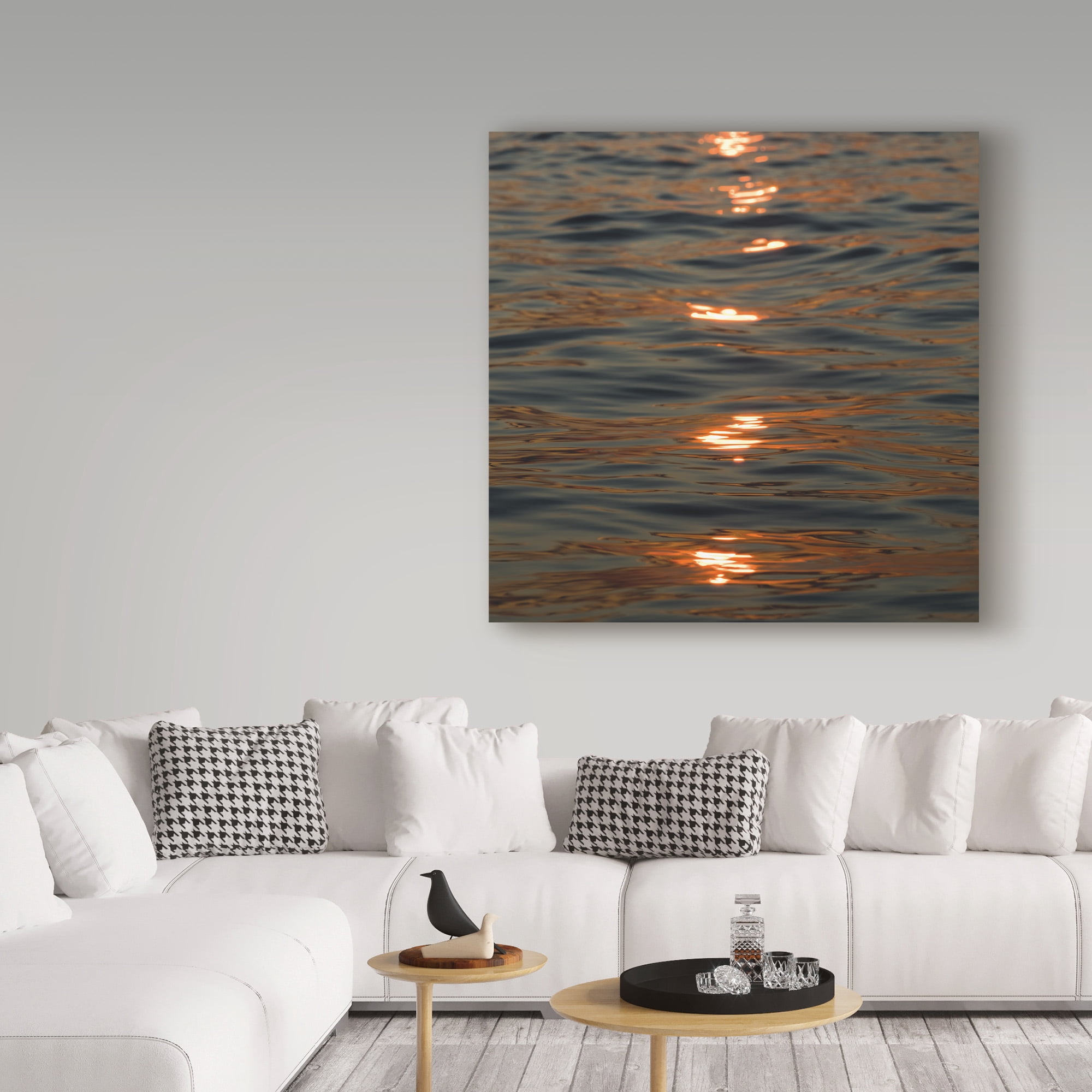 Trademark Fine Art 'Sunset Zen Reflections' Canvas Art by Kurt Shaffer