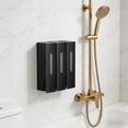 thumbnail image 6 of Sleek Bathroom Soap Dispenser Wall Mounted 1200ml ABS Build Quick Installation, 6 of 9