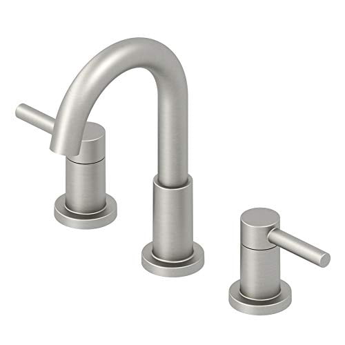 Jacuzzi Duncan Brushed Nickel Pvd 2 Handle Widespread Watersense