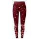 thumbnail image 4 of MKLEKYY Leggings deportivos para mujer, leggings con estampado navideño para mujer, leggings para ejercicio físico, pantalones de yoga, 4 of 4