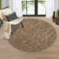 thumbnail image 6 of Tzou Washable Round Area Rug 3' x 3' Small Soft Non-Slip Low Pile Indoor Throw Rug for Kitchen Living Room Bedroom - Machine Washable Stain Resistant Carpet, 6 of 8