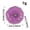 A009- Purple, variant on 2.5 Inch Small Pumpkin Decor, Fall Pumpkin Decor, Halloween Pumpkin Decorations, Mini Orange Pumpkin for Home Thanksgiving Harvest, 1 Pack