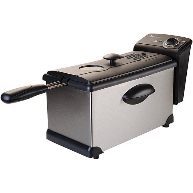 CONTINENTAL ELECTRICS ps75911 Stainless Steel 3-Liter Deep Fryer