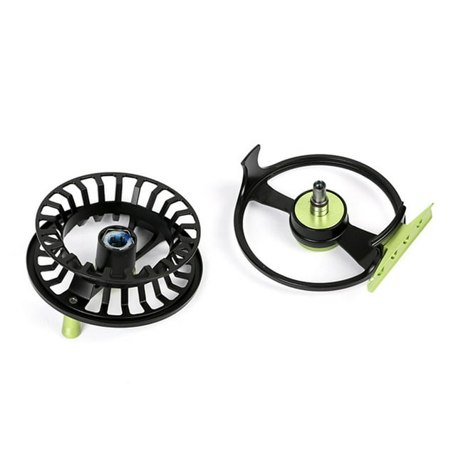 Langgg 7/8 Metal Fly Fishing Tackle Reel Portable Upgrade Modification Freshwater Fish Part Left Right Hand Reels Professional