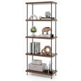 thumbnail image 2 of YYAo Shelf Stand, Display Shelves, Storage Plant Bookshelf,2/3/4/5-Tier Multipurpose Display Rack with Metal Frame-5-Tier, 2 of 7
