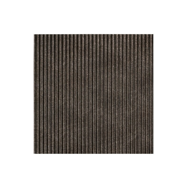 FASÄDE Easy Installation Rib Oil Smoked Pewter Wall Panel Sample (12" X 12" Sample)