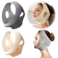 thumbnail image 2 of Bookk Collagen Face Wrap Reusable Face Jawline Chin Strap For Sleeping Made With Skin Friendly And Breathable Materials, 2 of 2