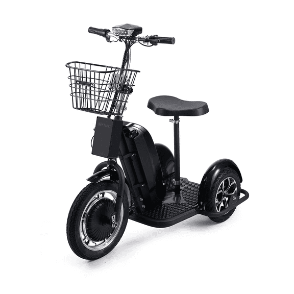 SAY YEAH Electric Powered Trike Electric, 25 mph Top Speed 3-Wheel Mobility Scooter