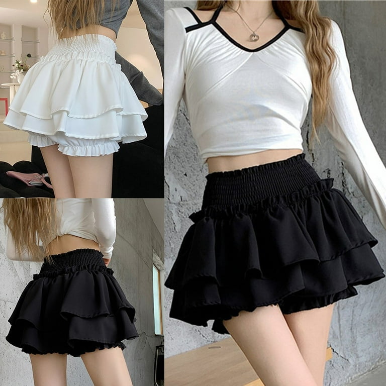 ★Smooth Mood★Jete Ballerina Skirt★Apricot★韓国★大人気★ Two-Layer Skirt Ballet Skirt Korean Style Cute Has Lining