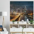thumbnail image 3 of Design Art - Philadelphia Skyline at Night, 3 of 5