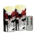 thumbnail image 2 of Flameless Themed LED Candles Decorative With Butterfly's Fiery Dance Pattern, 2 of 8