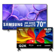 thumbnail image 1 of COMBO TELEVISOR SAMSUNG MOD. UN70U8000FFXZX + TELEVISOR TCL MOD. 32Q2K, 1 of 5