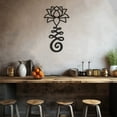 thumbnail image 2 of LaModaHome Exclusive Lotus Flower Metal Wall Decor – Durable & Artistic Metal Wall Art for Home and Office Decor, Perfect for Any Interior Design Aesthetic, 2 of 5