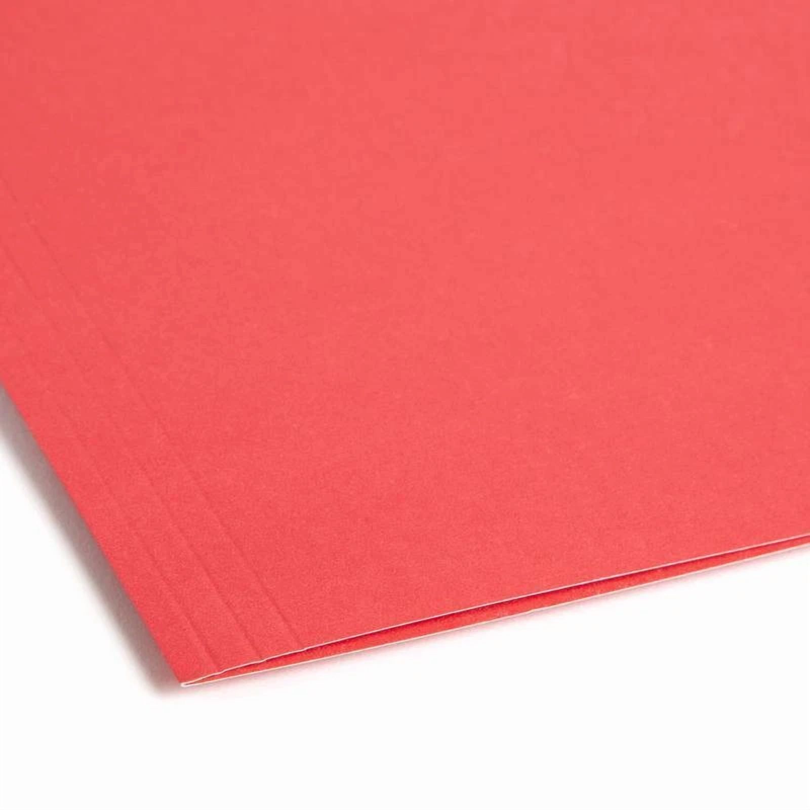 25Ct Assorted File Folders W/ Tabs Document Organization Letter Size Easy Access