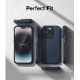 thumbnail image 4 of Funda iPhone 14 Pro Ringke Navy Antideslizante Anti Huella Dactilar, 4 of 9