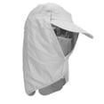 thumbnail image 2 of Gorra De Pesca De Ala Ancha, Sombrero De Protección Solar Al Aire Poliéster Y Tela De Malla Fácilmente Extraíble Ajustable Para Acampar, 2 of 7
