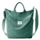 thumbnail image 1 of Bolso de mano KALIDI Corduroy Frost Green para mujeres que trabajan y viajan, 1 of 8