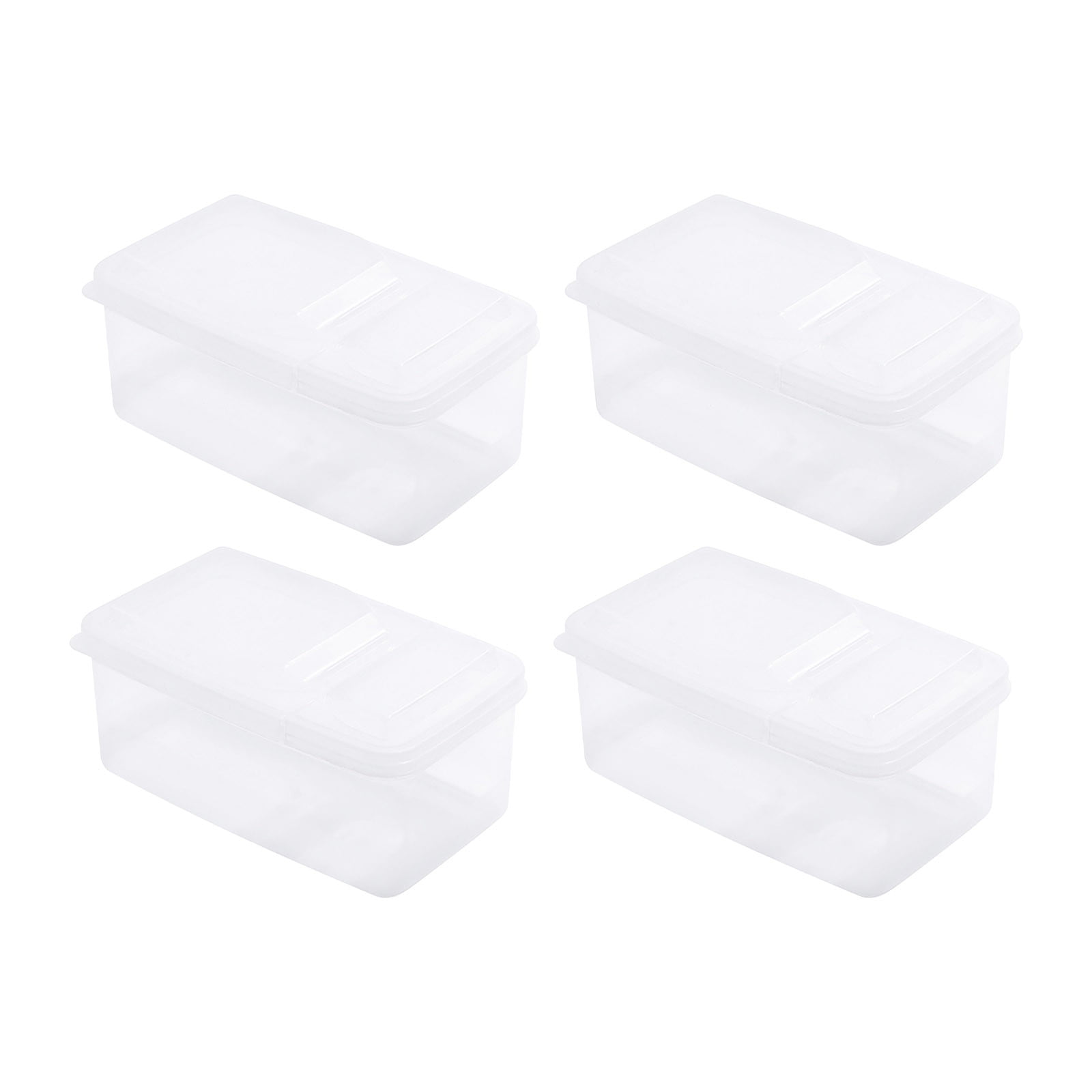 Kitchen Transparent Jar Plastic Storage Container with Lid Sealing Jar