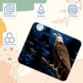 thumbnail image 3 of Eagle 8.3x9.8 Inch Square Printed Desk Mat Mouse Pad for Office and Gaming, Non-Slip Rubber Bottom, 3 of 6