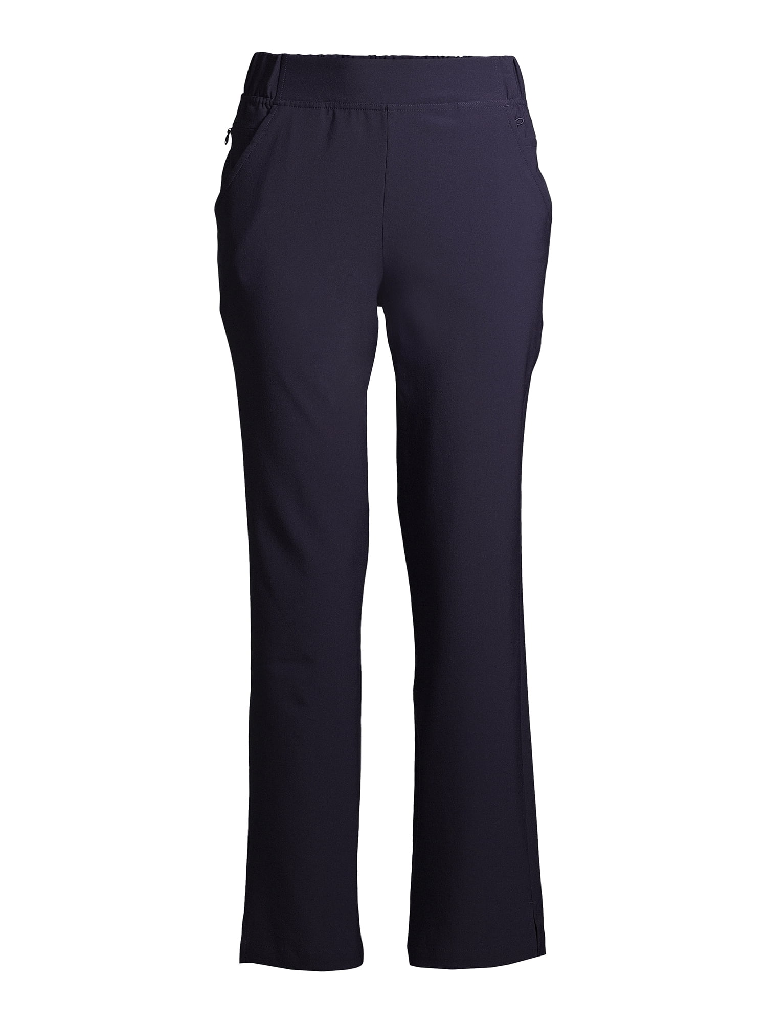 ClimateRight by Cuddl Duds Modern Fit Straight-Leg Flat Front Scrub Pant (Women's Petite), 1 Count, 1 Pack