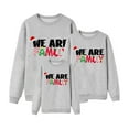 thumbnail image 5 of Wangmeiwg Family Christmas Sweatshirts,Holiday Sweatshirt Family Christmas Sweaters Mom And Son Matching Outfits Matching Christmas Outfits M Grey, 5 of 5