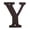 Bronze, variant on Deltana RL4Y-15 4" Height Residential House Letter Letter Y Brushed Nickel