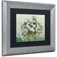 thumbnail image 2 of Trademark Fine Art "Roses 1890" Canvas Art by Vincent van Gogh Black Matte, Silver Frame, 2 of 2