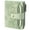 green, variant on Women’s Bifold Wallet Rfid Blocking Vegan Leather with 4 ID Windows and Zipper Pocket